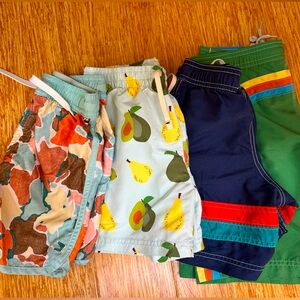 Bundle of 4 swim trunks